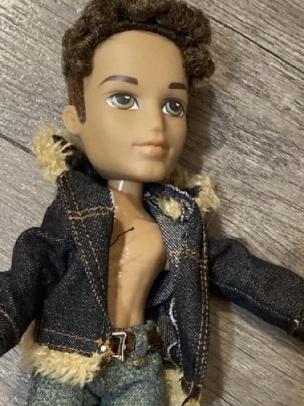 Vintage 2002 First Edition Bratz Boyz Dylan Doll Jeans Boots